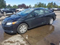 2012 Honda Civic lx en venta en Woodburn, OR