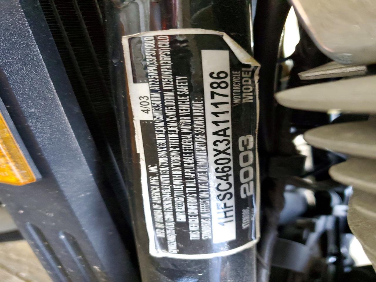 2003 Honda VTX1800 C