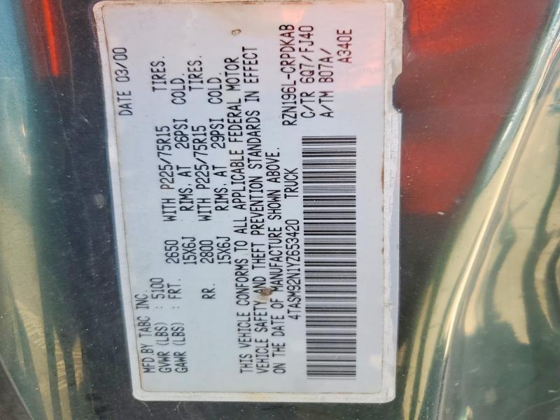 2000 Toyota Tacoma Xtracab Prerunner