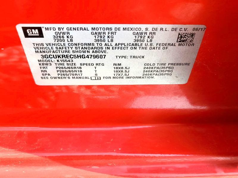 2017 Chevrolet Silverado K1500 LT