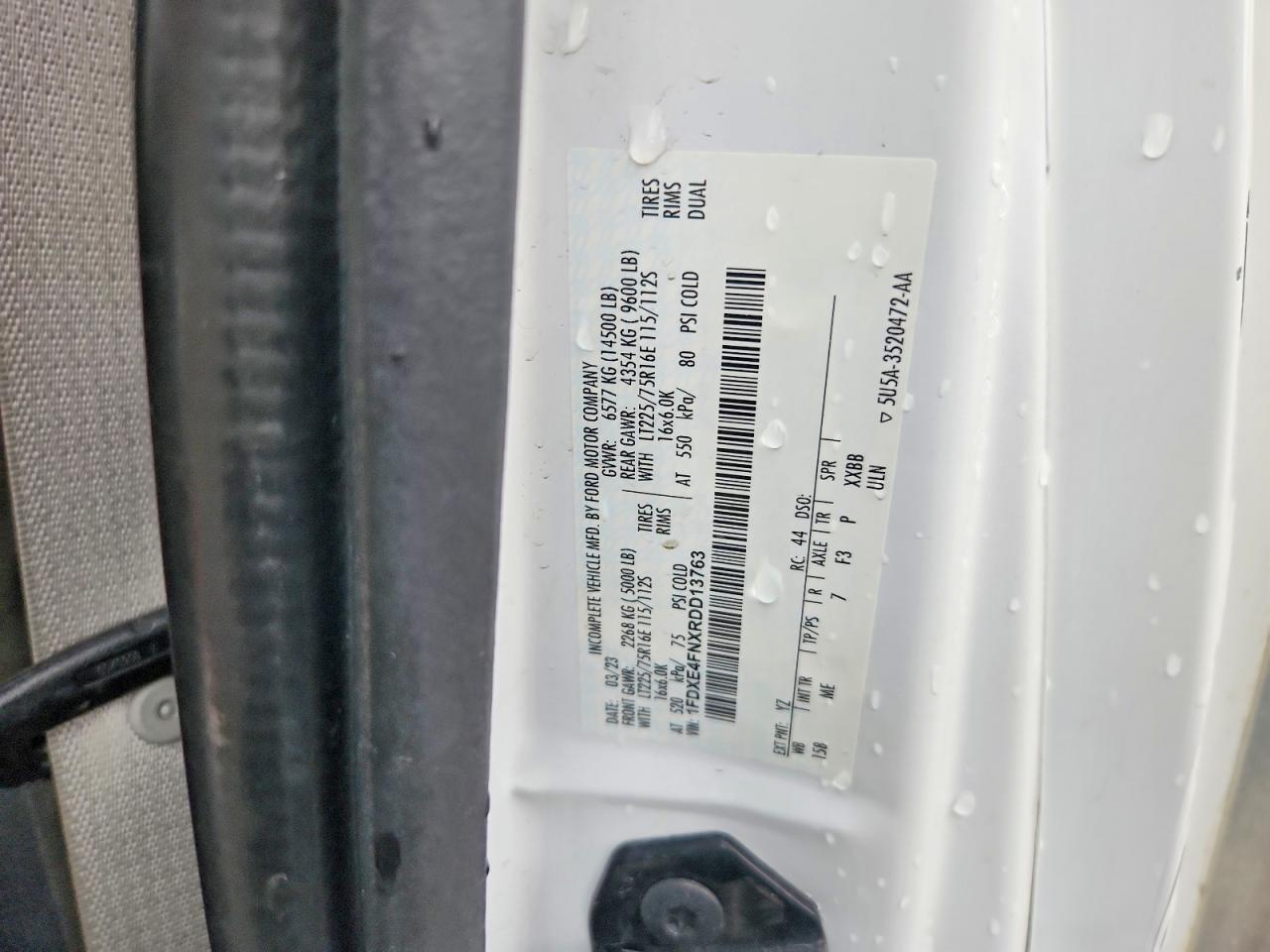 2024 Ford Econoline E450 Super Duty Cutaway Van