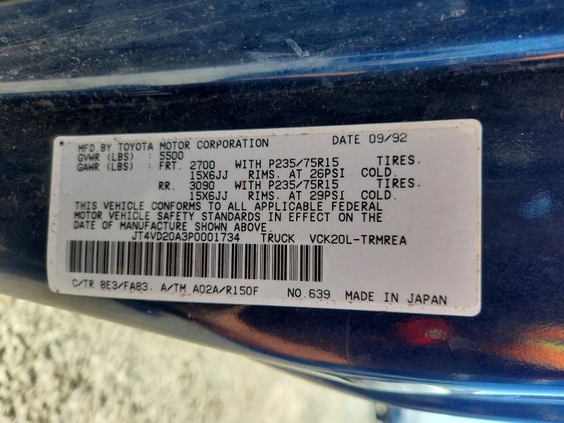 1993 Toyota T100 Base
