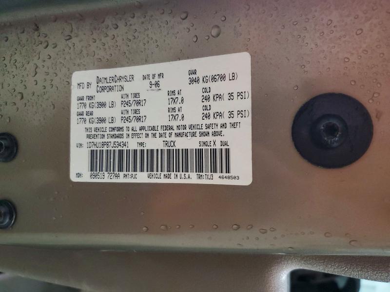 2007 Dodge RAM 1500 ST