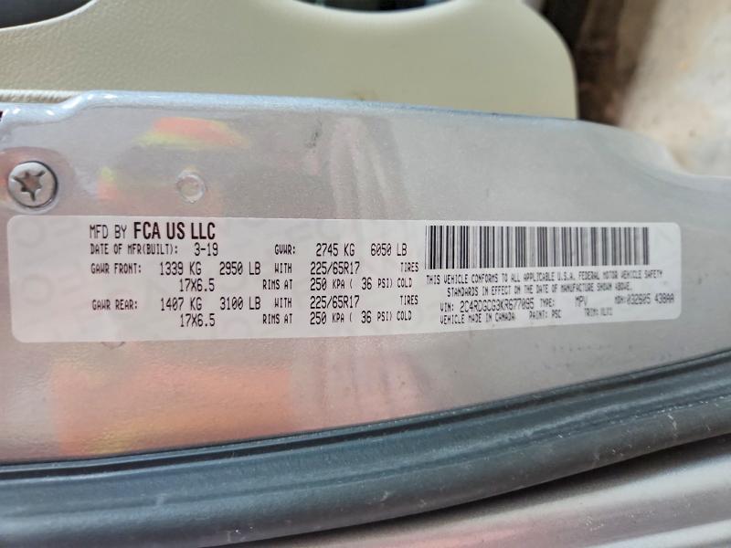 2019 Dodge Grand Caravan sxt