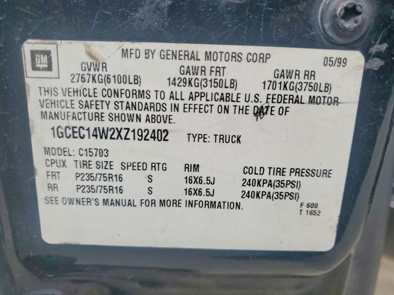 1999 Chevrolet Silverado C1500