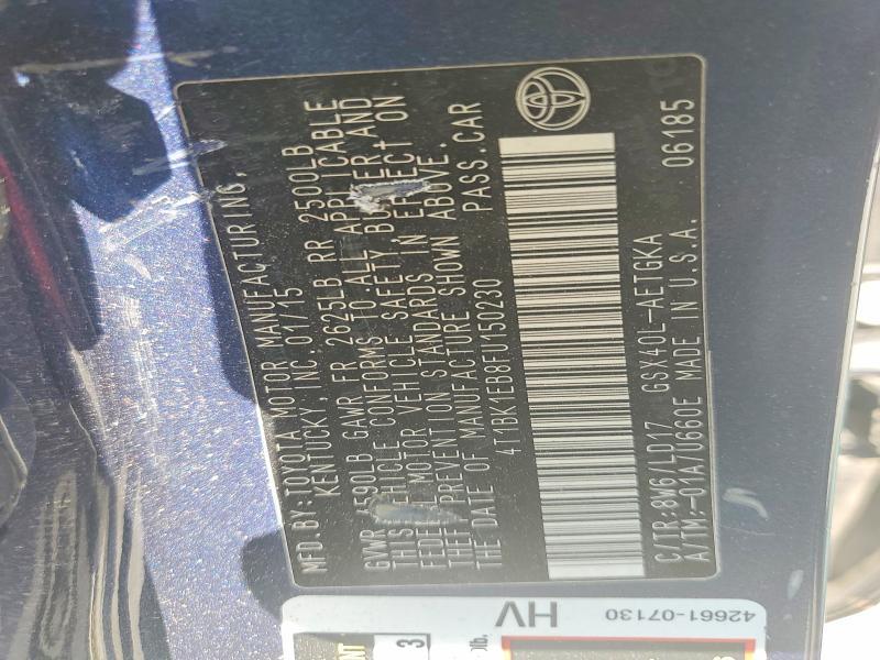 2015 Toyota Avalon xle