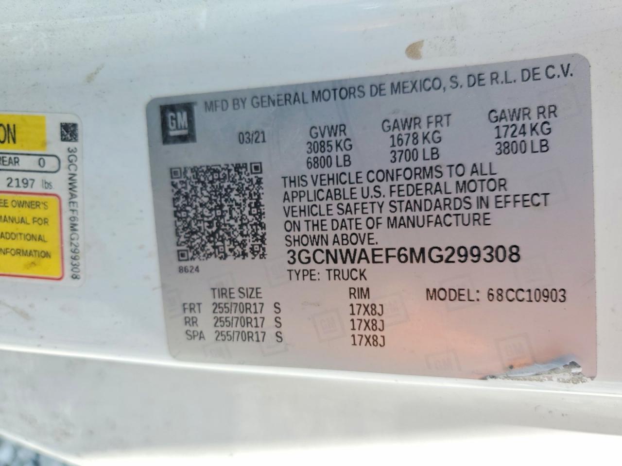 2021 Chevrolet Silverado C1500