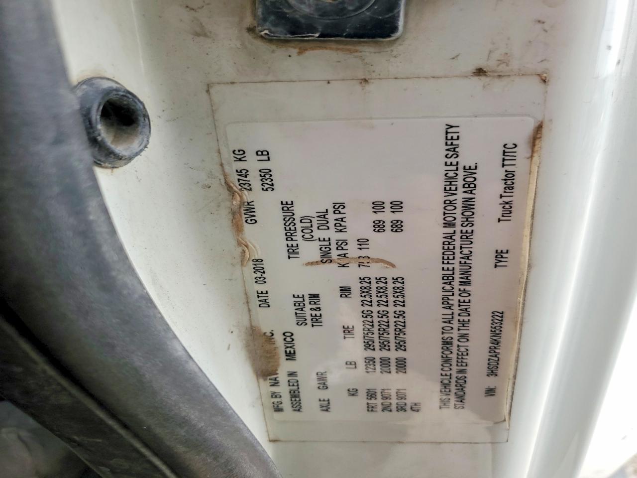 2019 International LT625 Semi Truck