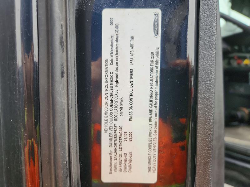 2021 Freigliner 2021 Freightliner Cascadia 126 Semi Truck