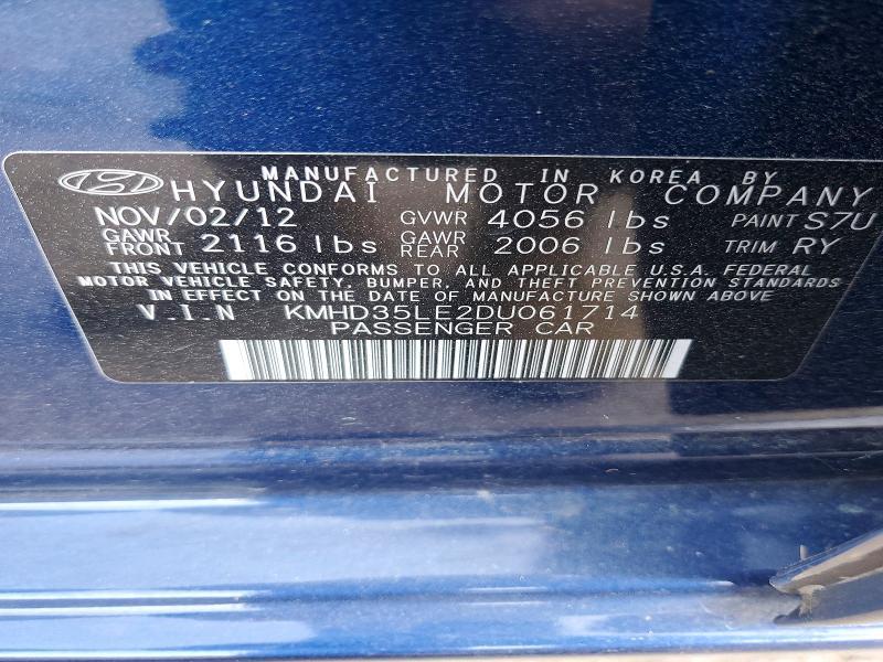 2013 Hyundai Elantra gt Base