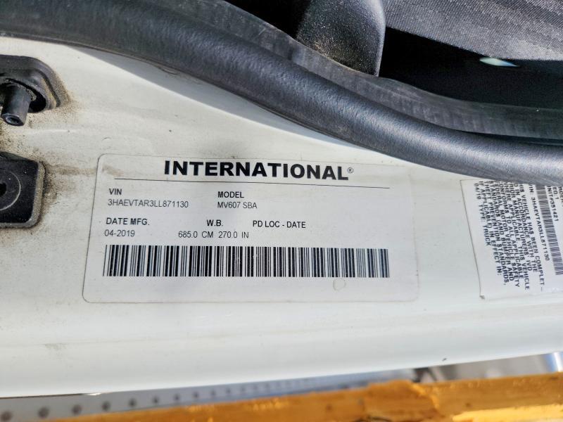 2020 International MV607