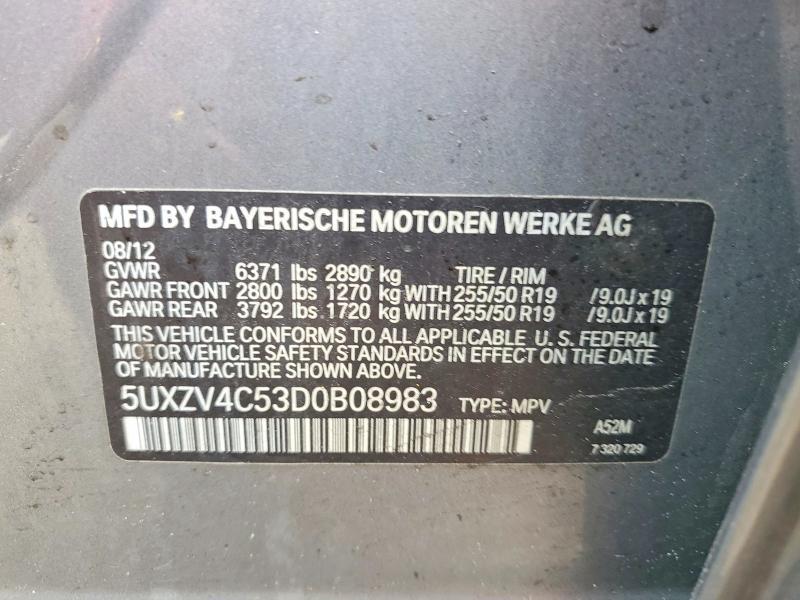 2013 BMW X5 Xdrive35i