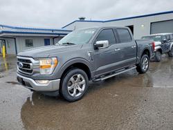 Salvage trucks for sale at Central Square, NY auction: 2022 Ford F150 Supercrew