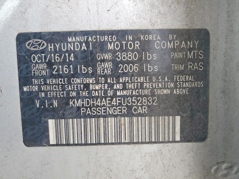 2015 Hyundai Elantra se