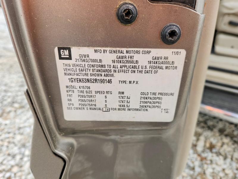 2002 Cadillac Escalade Luxury