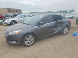 2018 Ford Focus Titanium en venta en Kansas City, KS