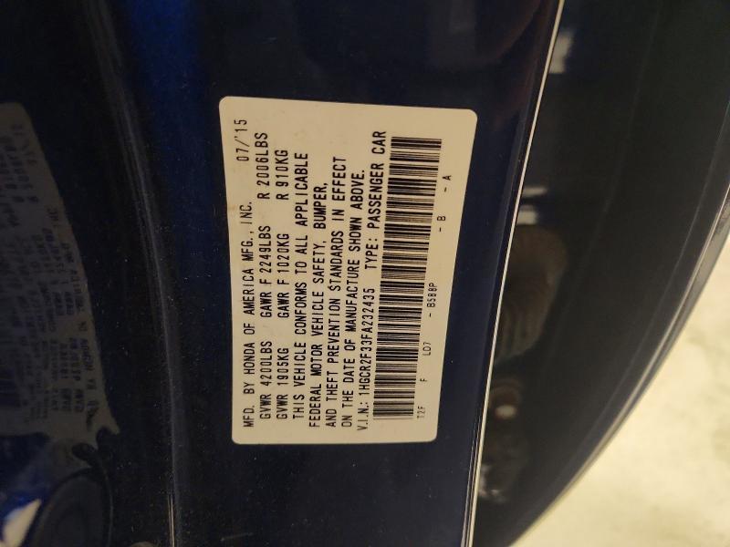 2015 Honda Accord lx