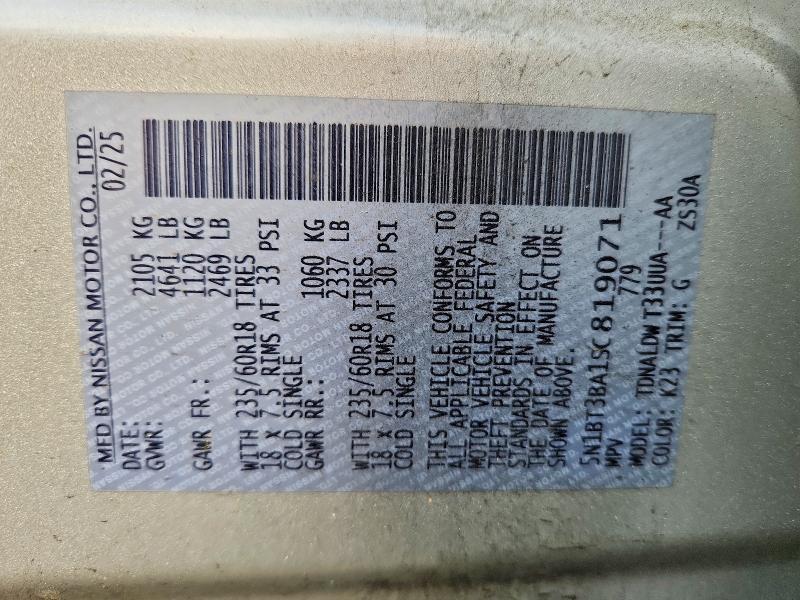 2025 Nissan Rogue sv