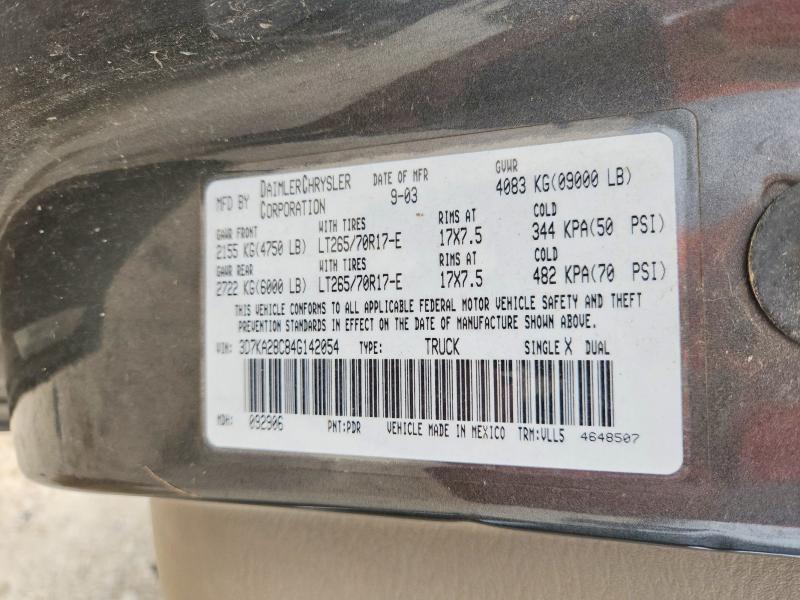 2004 Dodge Ram 2500 st