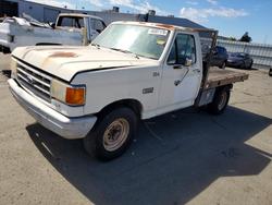 Salvage trucks for sale at Vallejo, CA auction: 1989 Ford F250