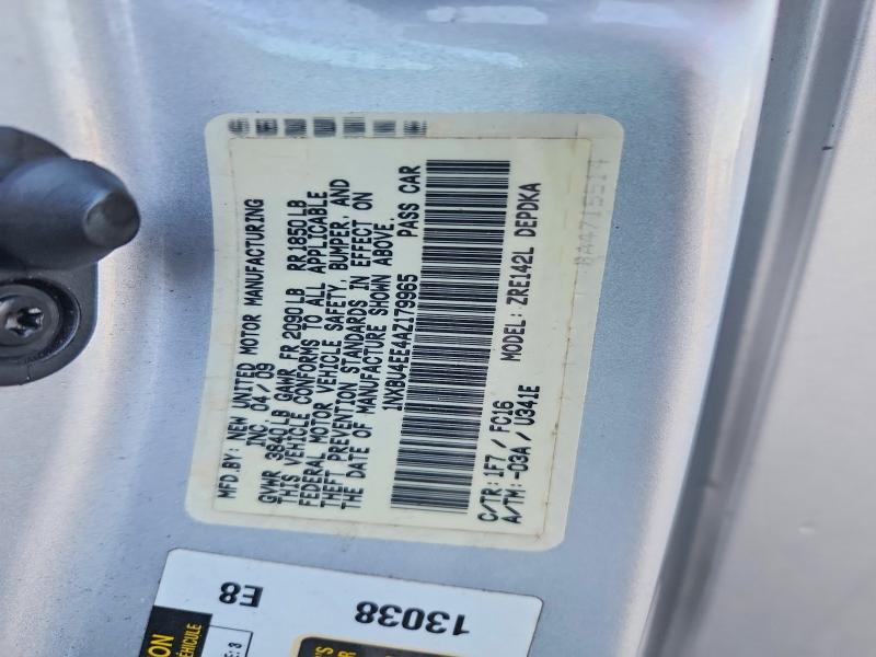 2010 Toyota Corolla le