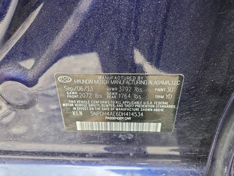2013 Hyundai Elantra gls