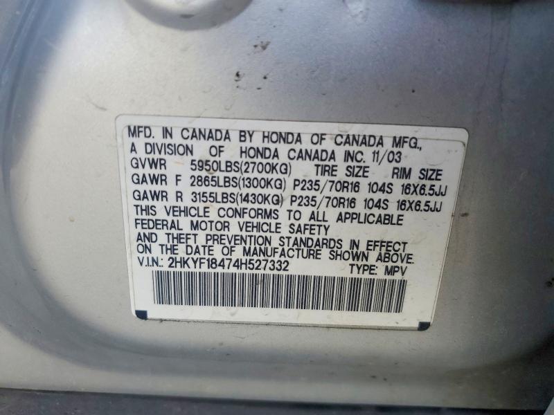 2004 Honda Pilot ex