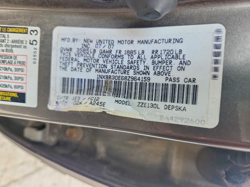 2008 Toyota Corolla s
