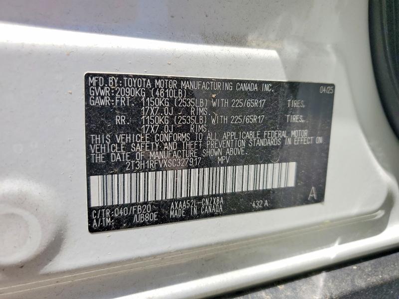 2025 Toyota Rav4 le
