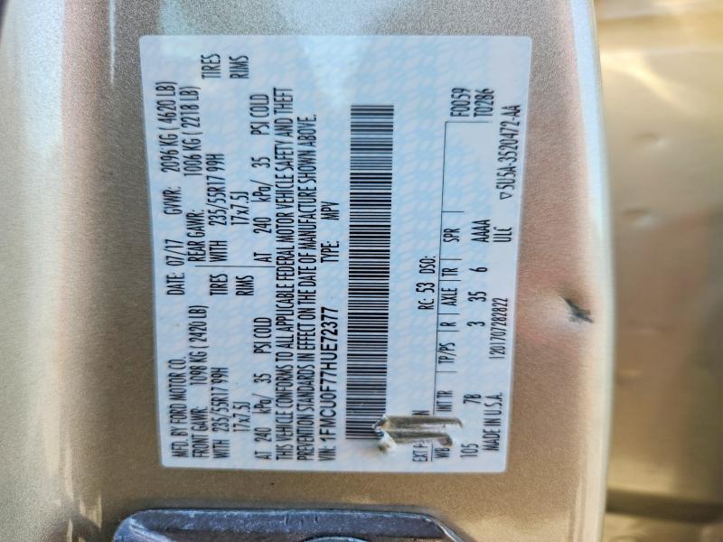 2017 Ford Escape s