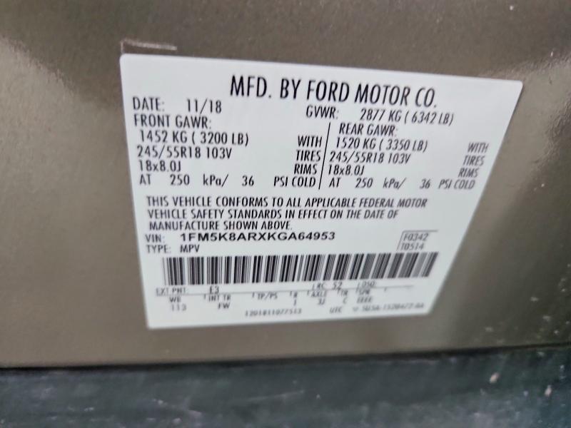 2019 Ford Explorer Police Interceptor