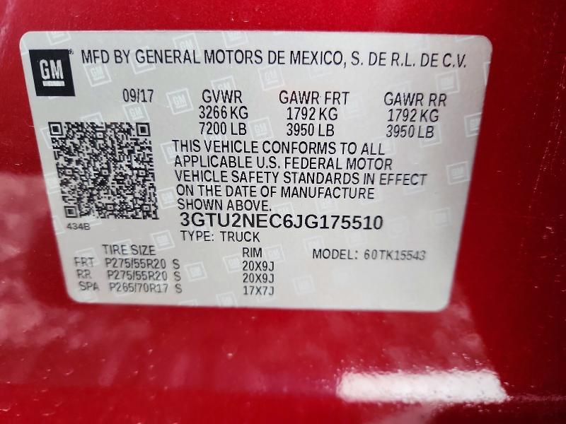 2018 GMC Sierra K1500 SLT