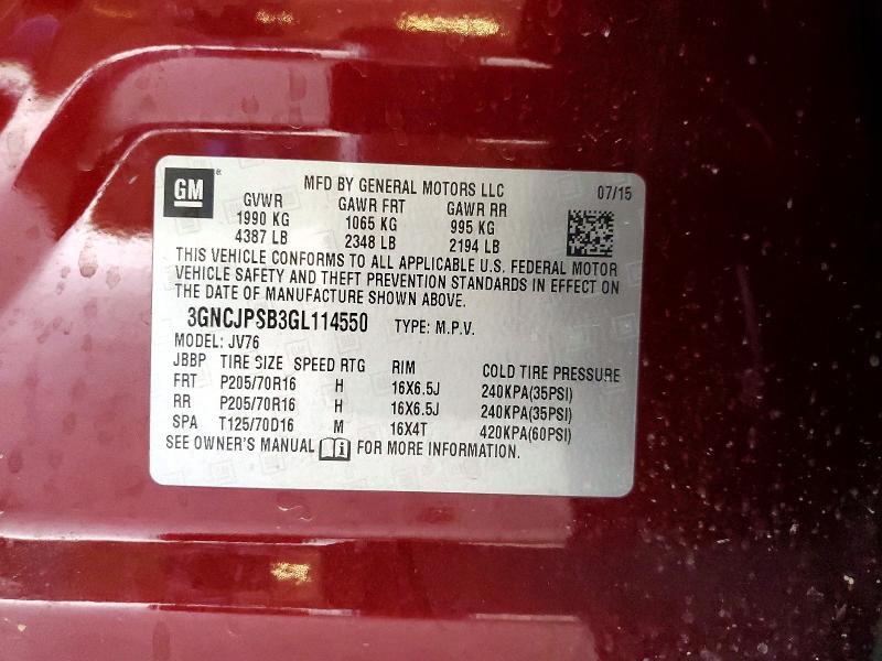 2016 Chevrolet Trax 1LT