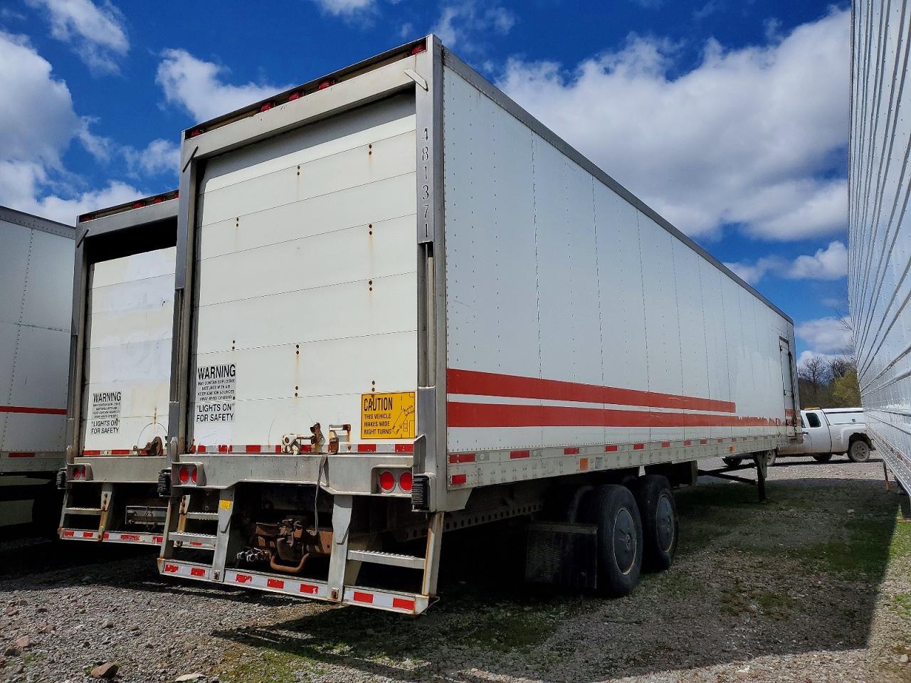 2008 Utility VS2RA Refrigerated Van Trailer