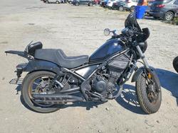 Salvage motorcycles for sale at Savannah, GA auction: 2024 Honda CMX500