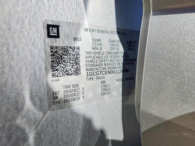 2019 Chevrolet Colorado LT