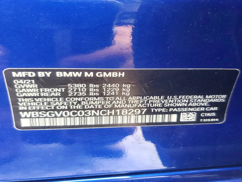 2022 BMW M8