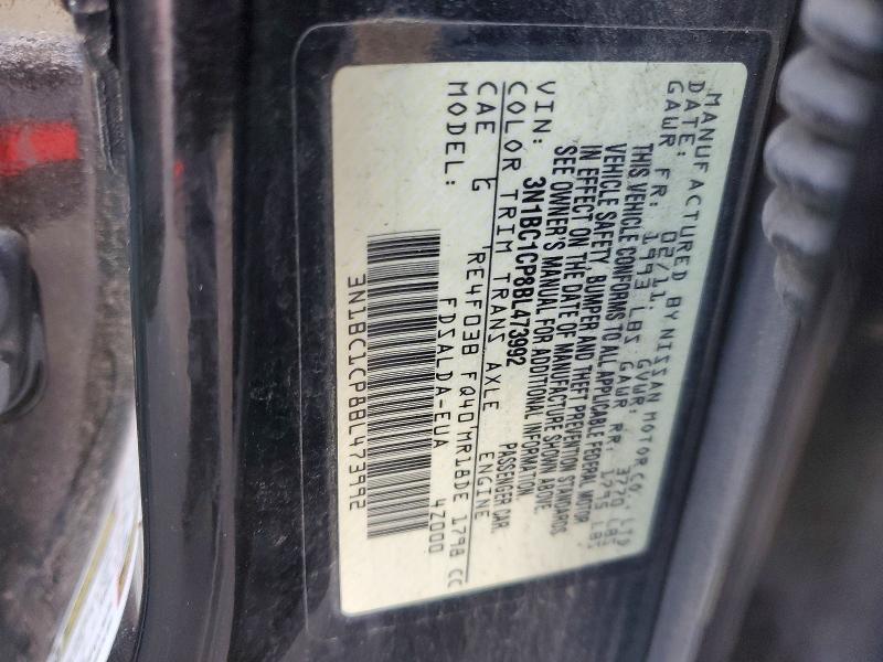 2011 Nissan Versa 1.8 s