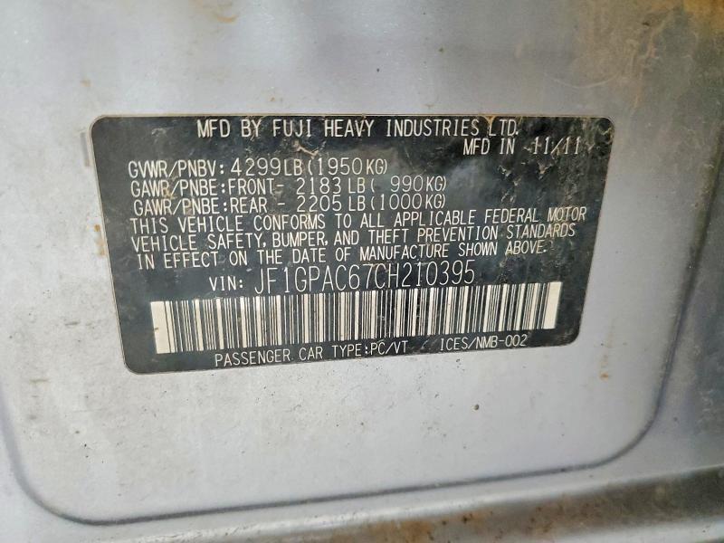 2012 Subaru Impreza Premium