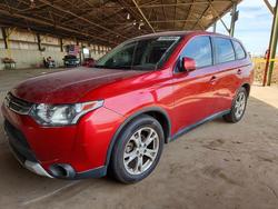 Mitsubishi Vehiculos salvage en venta: 2015 Mitsubishi Outlander se
