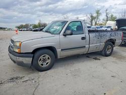 Salvage trucks for sale at Bridgeton, MO auction: 2004 Chevrolet Silverado C1500