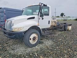 Salvage trucks for sale at American Canyon, CA auction: 2017 International 4300 Truck Cab AND Chassis