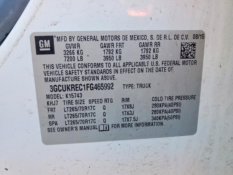 2015 Chevrolet Silverado K1500 LT