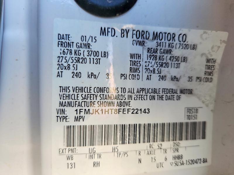 2015 Ford Expedition el xlt