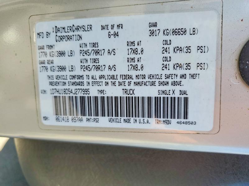 2004 Dodge Ram 1500 st