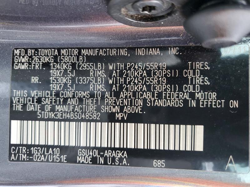 2011 Toyota Highlander Limited