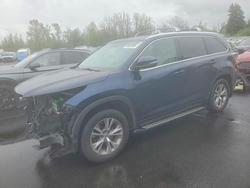 2015 Toyota Highlander xle en venta en Portland, OR