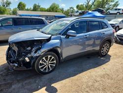 Toyota Corolla Cross xle salvage cars for sale: 2024 Toyota Corolla Cross xle