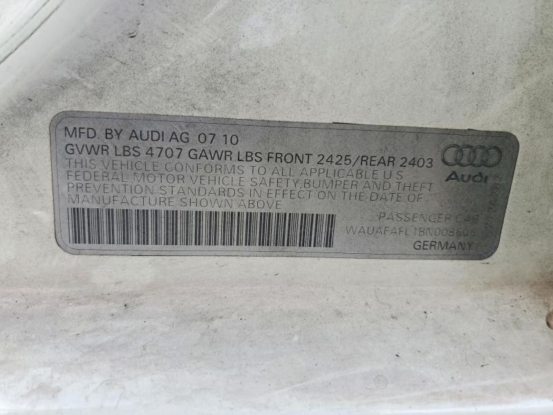 2011 Audi A4 Premium