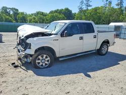 Salvage trucks for sale at Augusta, GA auction: 2014 Ford F150 Supercrew